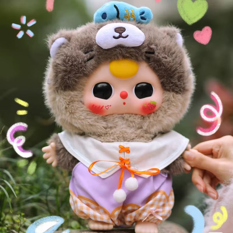 2025 New Sell Genuine Baby Three 400% V2 Plush Blind Box Trendy Toy Kawaii Dolls Fluffy Toys Mystery Box Cute Models Girl Gifts